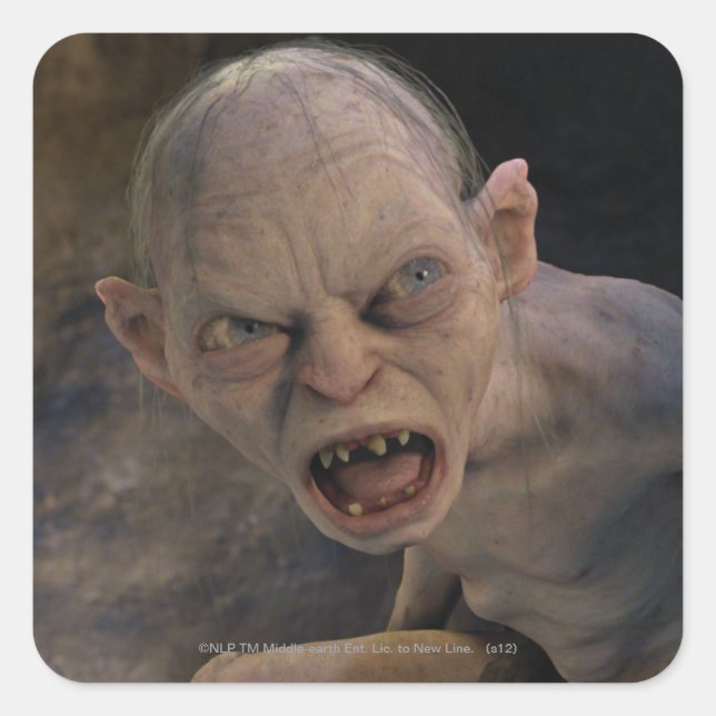 Sticker Carré Clôture de GOLLUM™ (Devant)