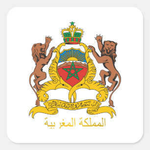 Sticker Carré Coat d'Arms