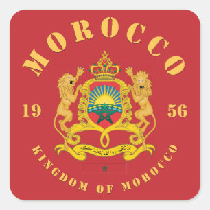 Sticker Carré Coat d'Arms