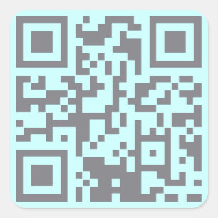 Sticker Carré Code barre de l'enquêteur paranormal