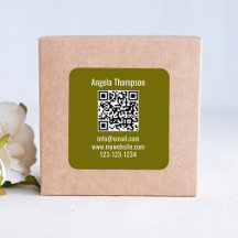 Code QR pour Entreprise Verte Personnalisé de Base