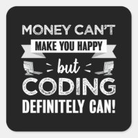 Coder vous rend heureux codeur cadeau