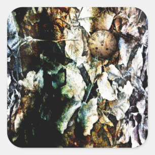 Sticker Carré Cœur 2012