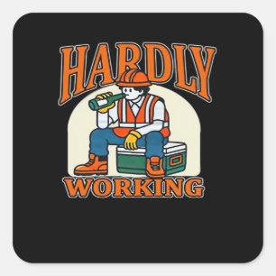 Sticker Carré Coeur main Skeleton os Éffrayantes filles Ados