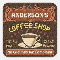 Coffee shop with Mug Create Your Own Personalized