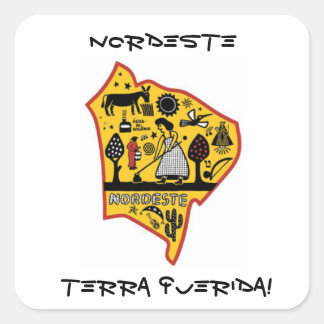 STICKER CARRÉ COLLE NORD-EST