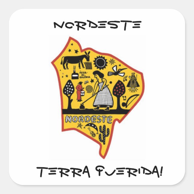STICKER CARRÉ COLLE NORD-EST (Devant)