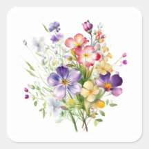 collection de fleurs