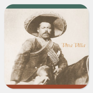 Sticker Carré Colonne Pancho Villa