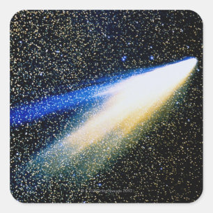 Sticker Carré Comet Ouest