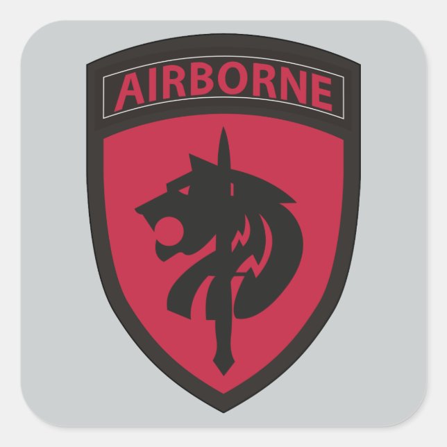 Sticker Carré Commandement des opérations spéciales Afrique (Devant)