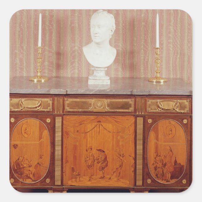 Sticker Carré Commode, 1776-79 (Devant)