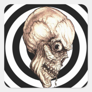 Sticker Carré COMPÉTENCE déplaisante