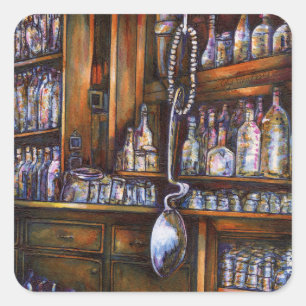 Sticker Carré Compris implicitement