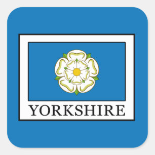 Sticker Carré Comté de Yorkshire