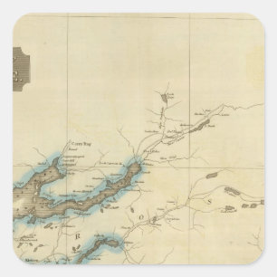 Sticker Carré Comté d'Inverness Nord