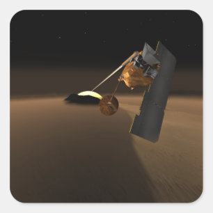 Sticker Carré Concept pour le scout volcanique de la vie