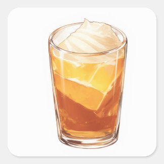 Sticker Carré Conception inspirée par la créativité