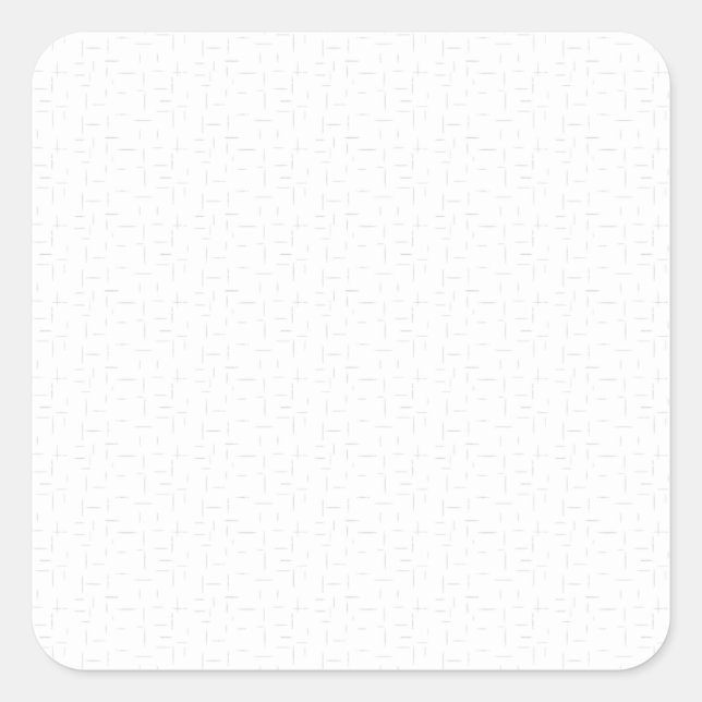 Sticker Carré conception verticale trente-trois (Devant)