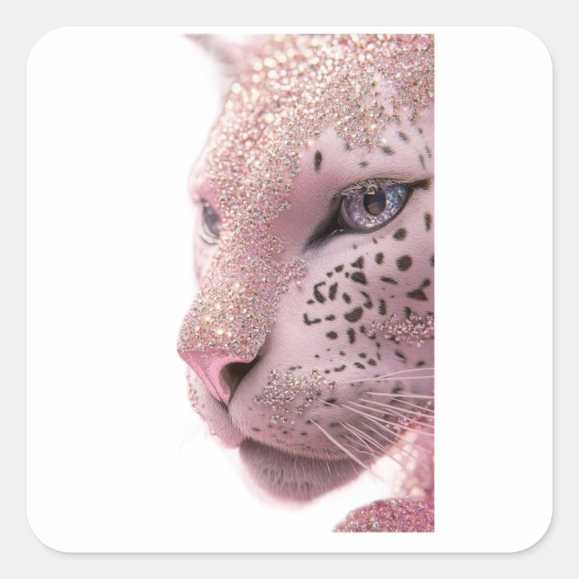 Sticker Carré conceptions animales (Devant)