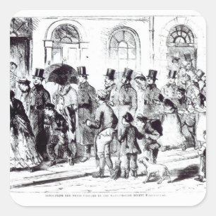 Sticker Carré Conduite des frais de nuit