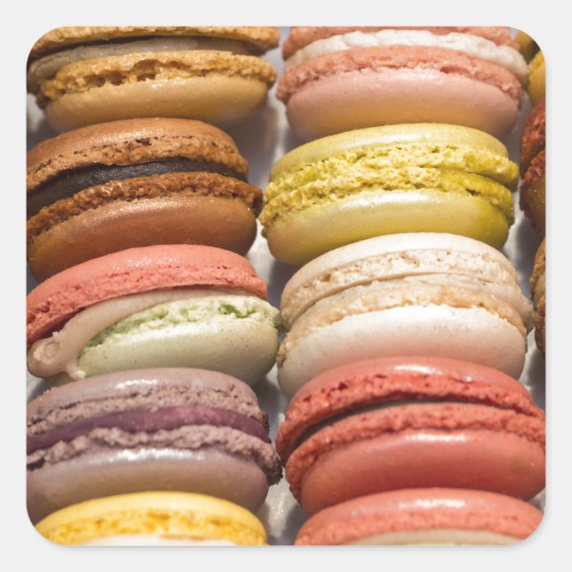 Sticker Carré Cookies remplis (Devant)