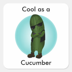 Sticker Carré Cool As A