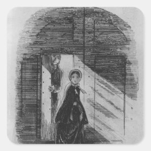 Sticker Carré Coordonnée d'Amy Dorrit