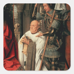 Sticker Carré Coordonnée de Canon Joris van der Paele