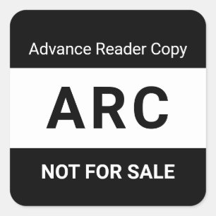 Sticker Carré Copie d'auteur non destinée à la vente ARC Auteur