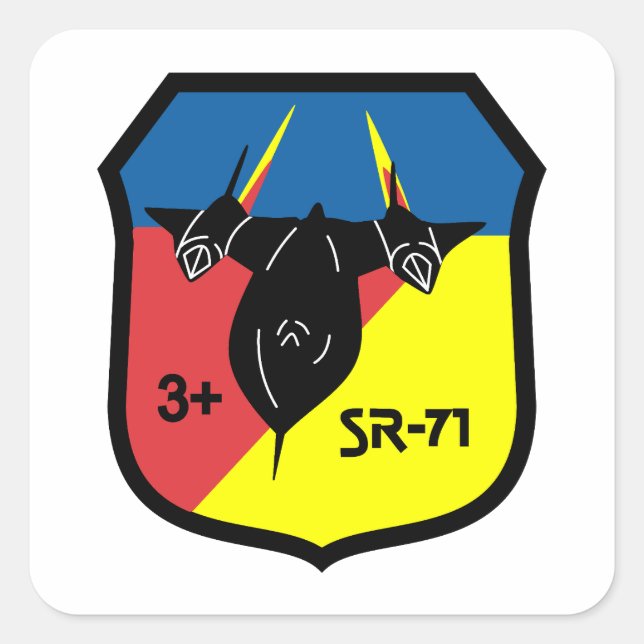 Sticker Carré Correctif Backbird +3 (Devant)