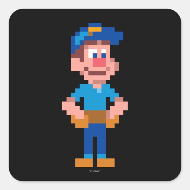 Sticker Carré Correction Felix Jr (Devant)