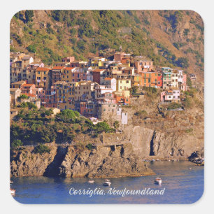 Sticker Carré Corriglia (Terre-Neuve)