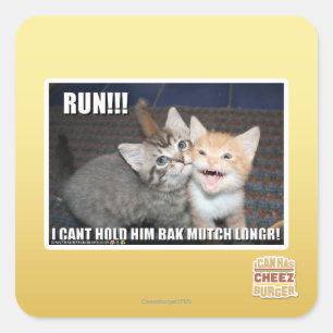 STICKER CARRÉ COULE ! ! !