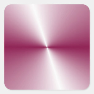 Sticker Carré Couleur rose violet Modèle blanc Personnalisé Élég