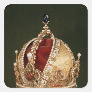 Sticker Carré couronne de couronnement de Rudolph II, c.1576