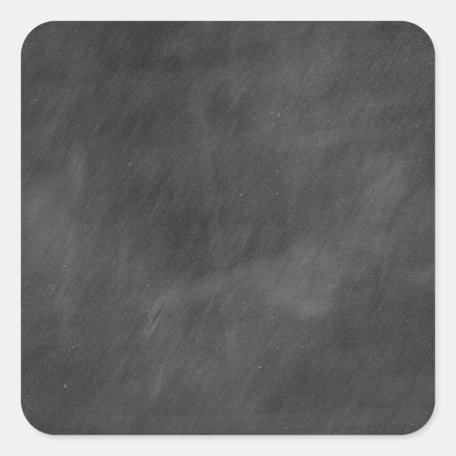 Sticker Carré Créer ses propres conceptions de tableau noir - aj (Devant)