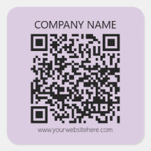 Créer un code QR | Violet lavande pâle