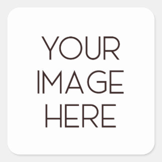 Sticker Carré Créez Votre Propre