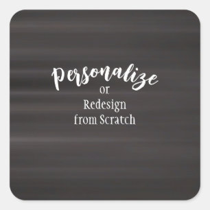 Sticker Carré Créez votre propre conception personnalisée