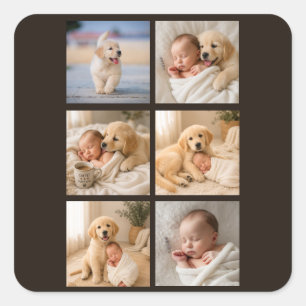 Sticker Carré Créez votre propre personnalisation
