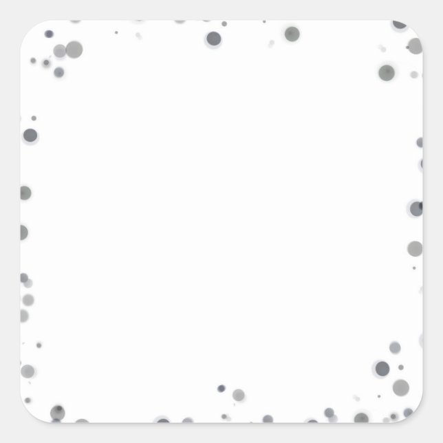 Sticker Carré Créez votre propre personnalisation personnalisée (Devant)