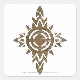 Sticker Carré Crest Rohan