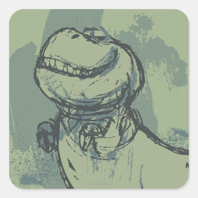 Sticker Carré Croquis Nash (Devant)