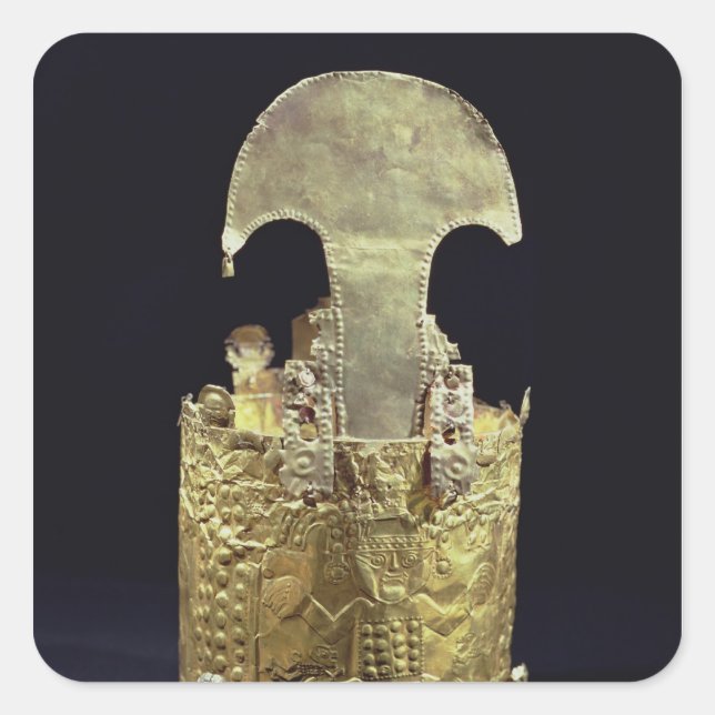 Sticker Carré Crown, Chimu (Devant)