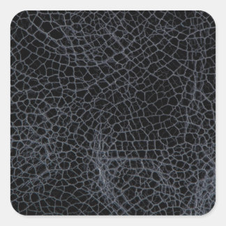 Sticker Carré Cuir noir