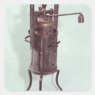 Sticker Carré Cuisson à pression inventée par Denis Papin 1679
