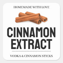 Custom Cinnamon Extract label VE011_01sqv2