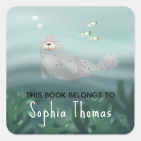 Cute 'Ce Livre Appartient' Plaque de livres pour e