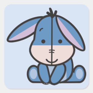 Sticker Carré Cuties Eeyore
